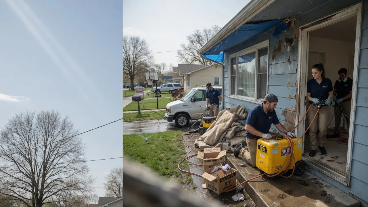 Basement Flood Cleanup in Mcalester, OK near me
